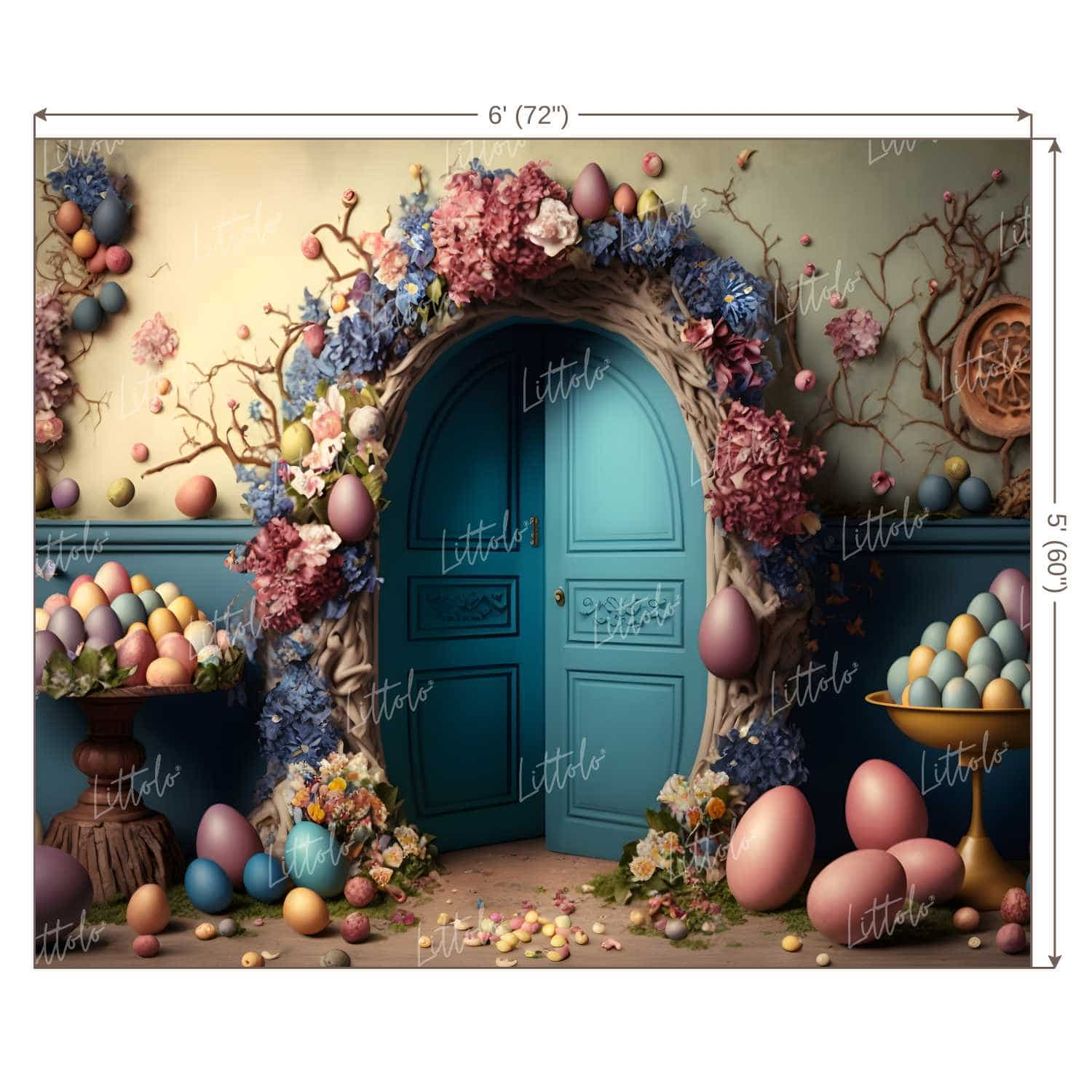 LB1373 Festivals and Seasons Easter Backdrop