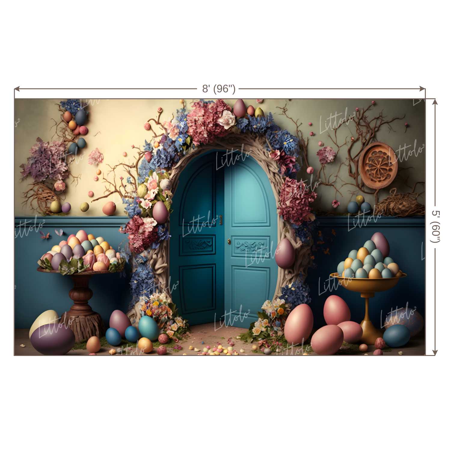 LB1373 Festivals and Seasons Easter Backdrop