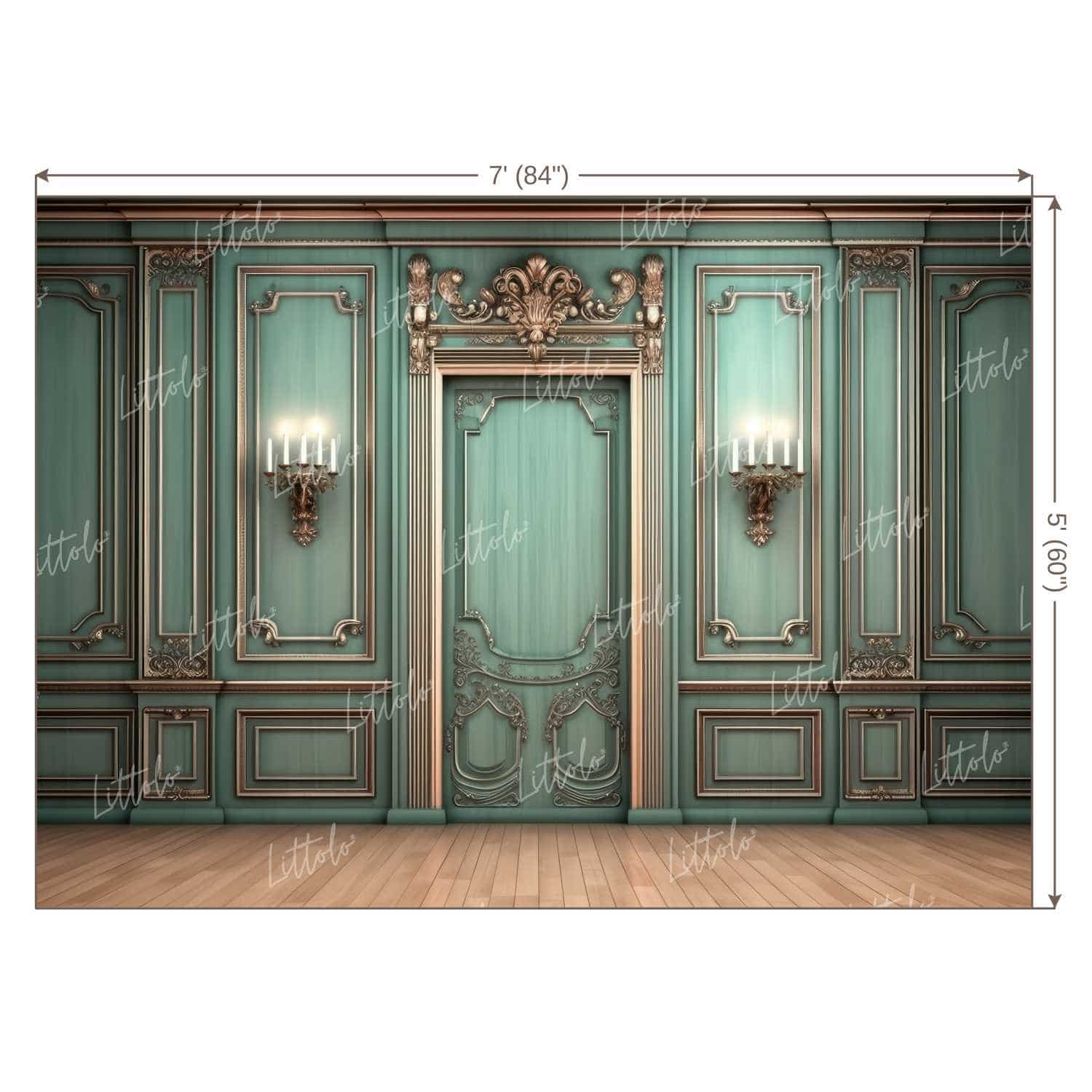 LB1380 Doors and Windows Backdrop