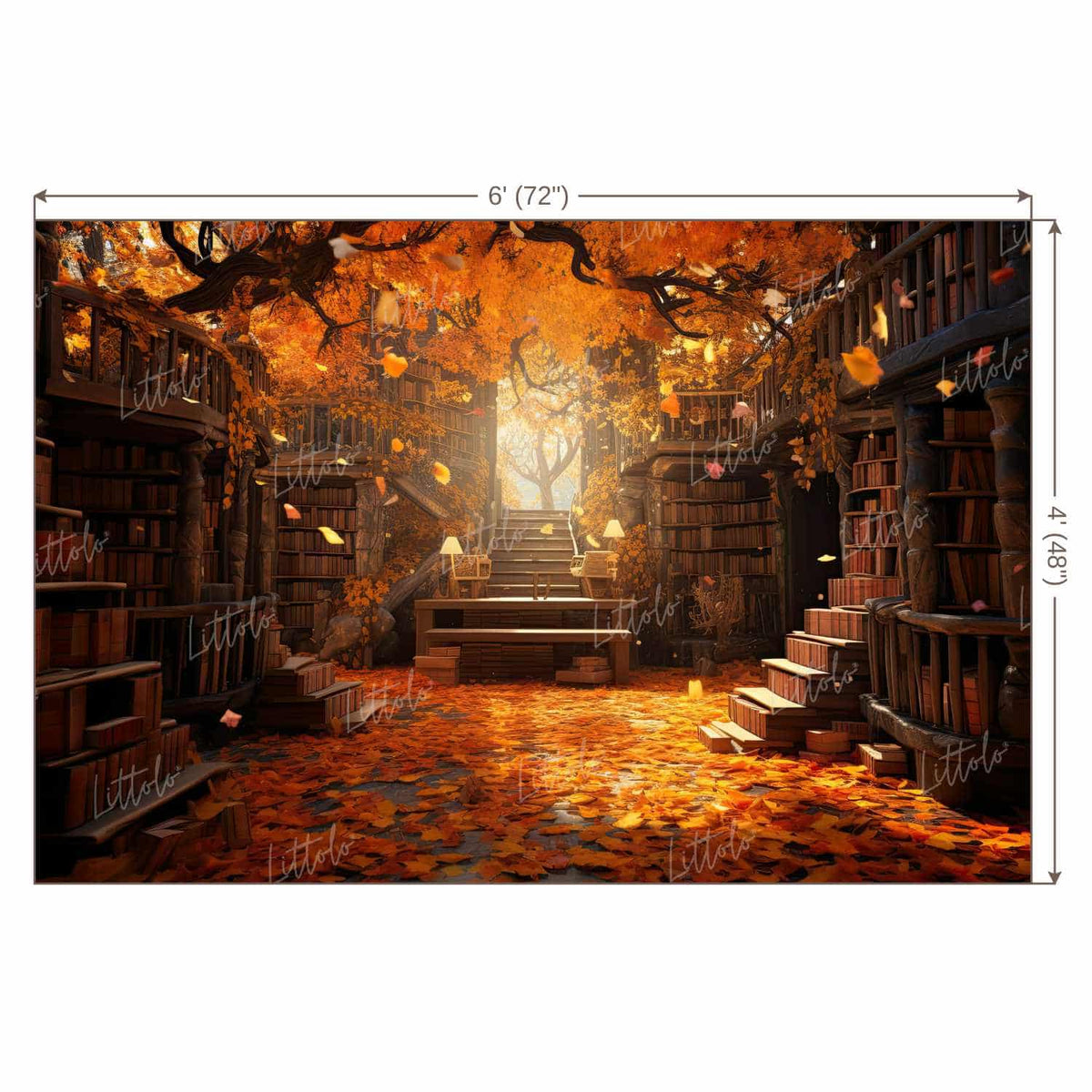 LB1391 Festivals and Seasons Autumn Backdrop