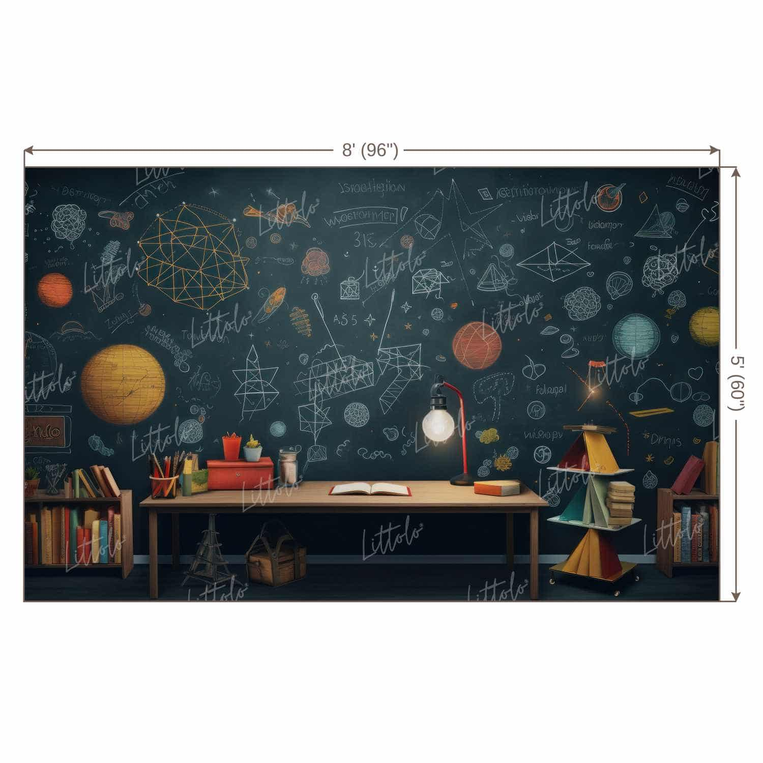 LB1392 Festivals and Seasons Back to School Backdrop