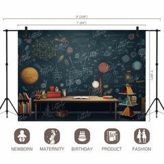 LB1392 Festivals and Seasons Back to School Backdrop