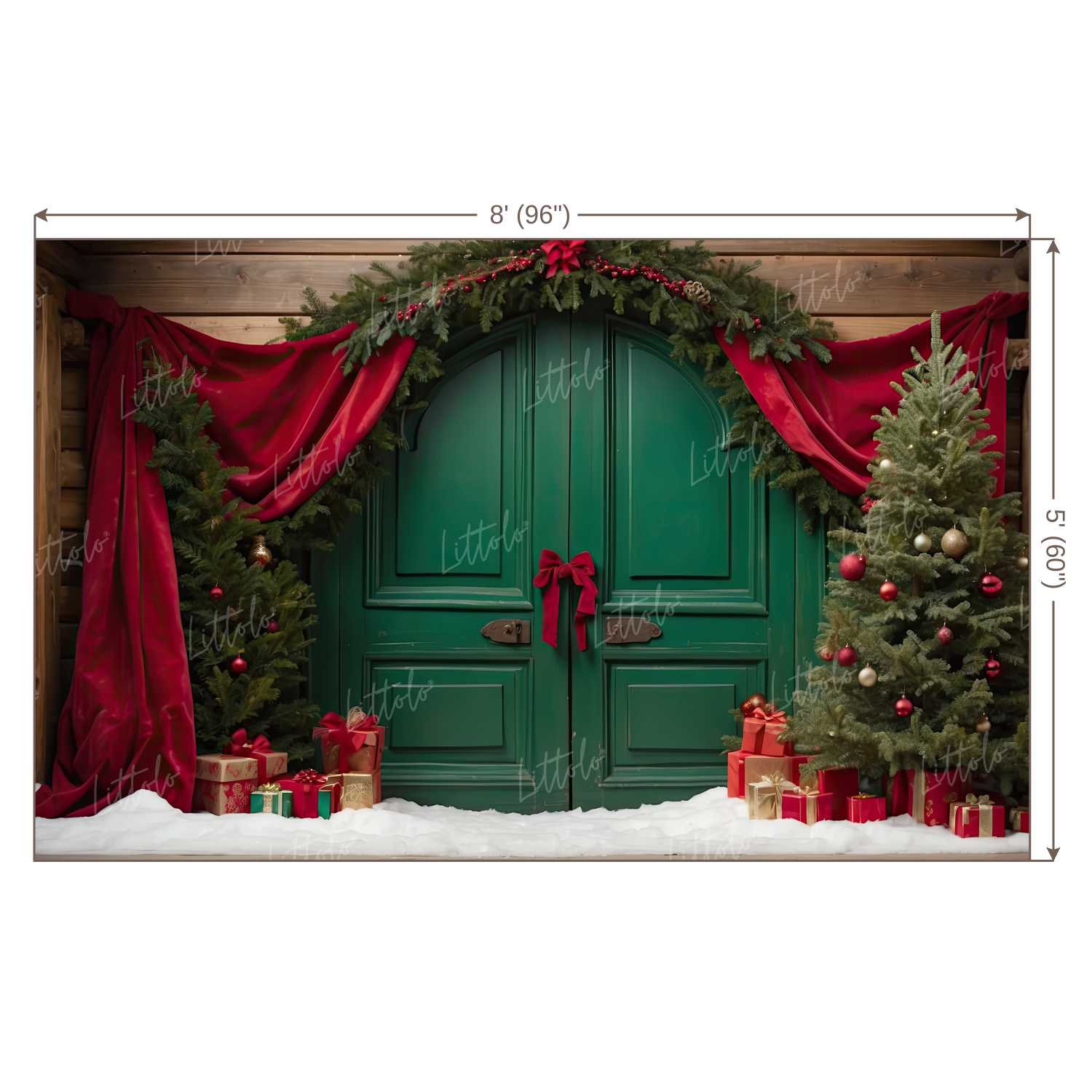 LB1396 Festivals and Seasons Christmas Backdrop