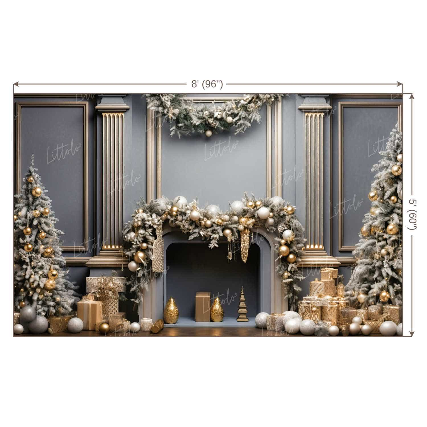 LB1397 Festivals and Seasons Christmas Backdrop