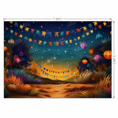 LB1404 Festivals and Seasons Halloween Backdrop