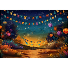 LB1404 Festivals and Seasons Halloween Backdrop