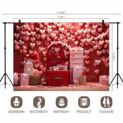 LB1444 Festivals and Seasons Valentine's Day Backdrop