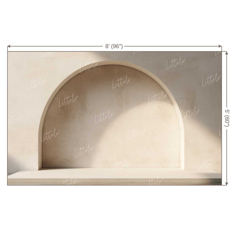 LB1468 Boho Arch Texture Backdrop