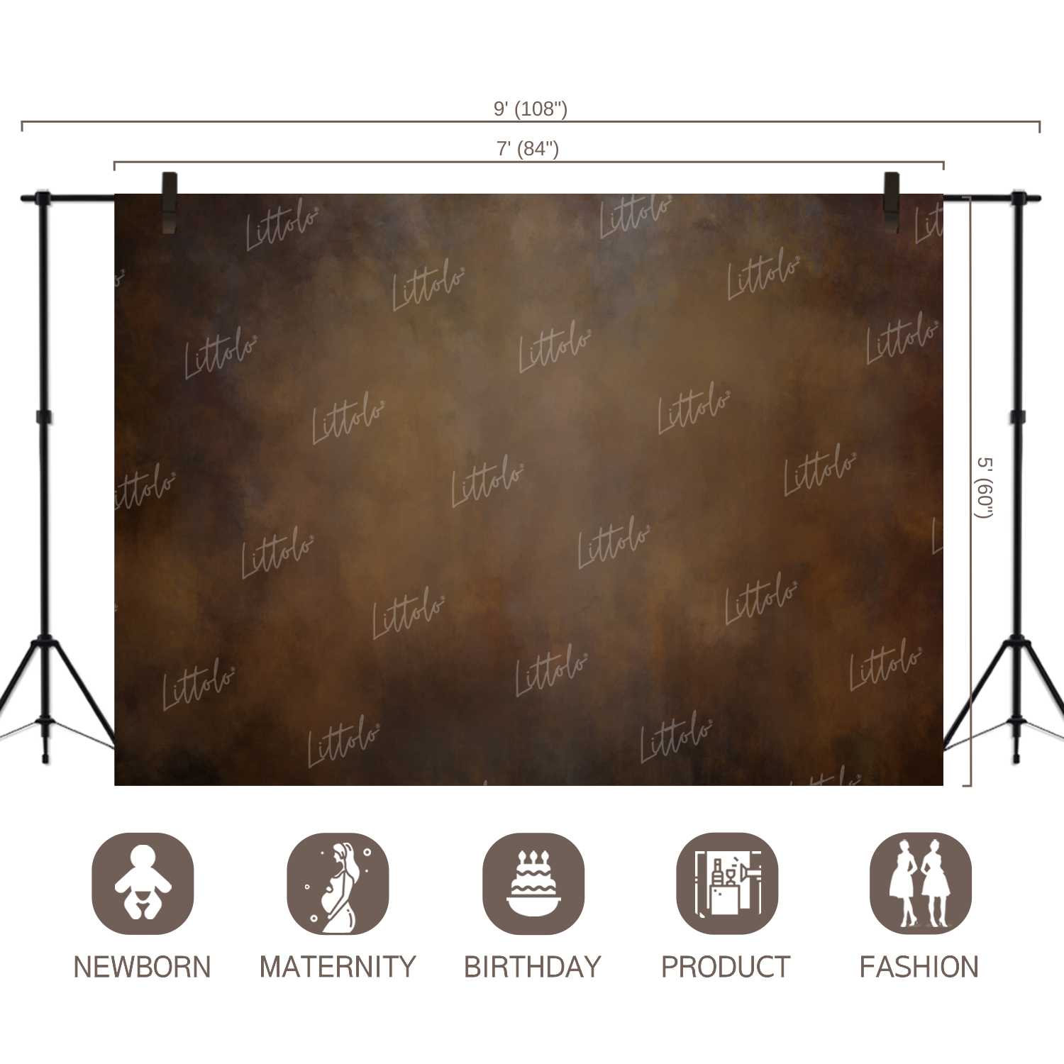 LB1471 Textures and Solids Backdrop