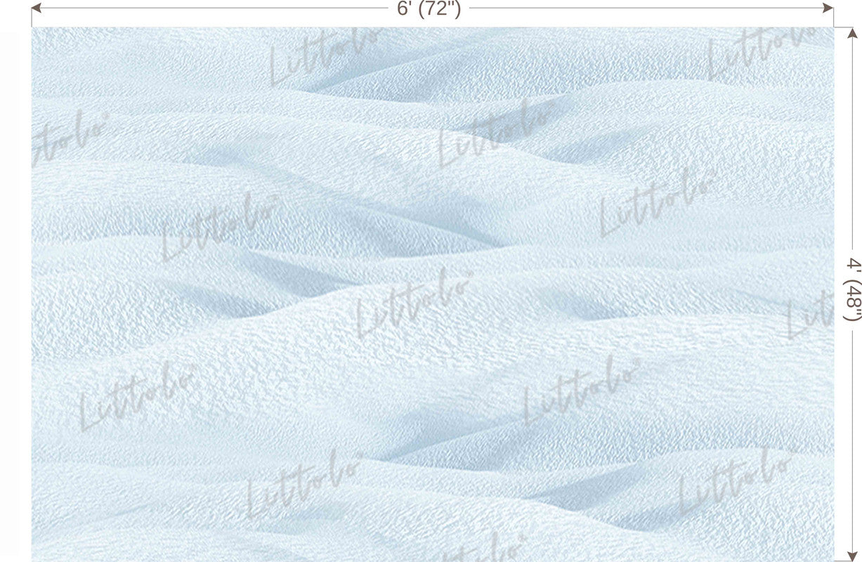 LB1488 Winter Snow & Sand Floor Backdrop