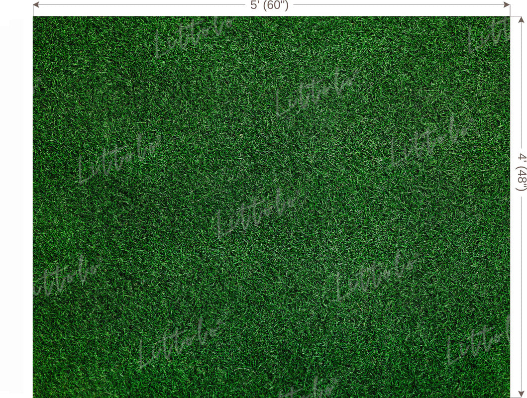 LB1492 Green Grass Backdrop