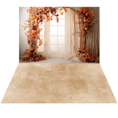 LB1512 Autumn Window Backdrop Combo (2 Pcs)