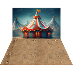 LB1524 Circus Tent Backdrop Combo (2 Pcs)