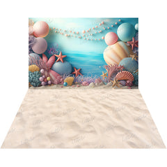 LB1525 Underwater Fantasy Backdrop Combo (2 Pcs)