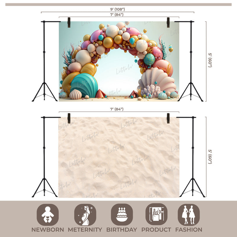 LB1526 Underwater Archway Backdrop Combo (2 Pcs)