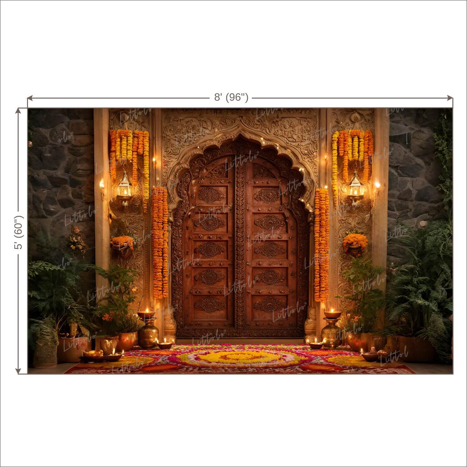LB1560 Festive Diwali Backdrop