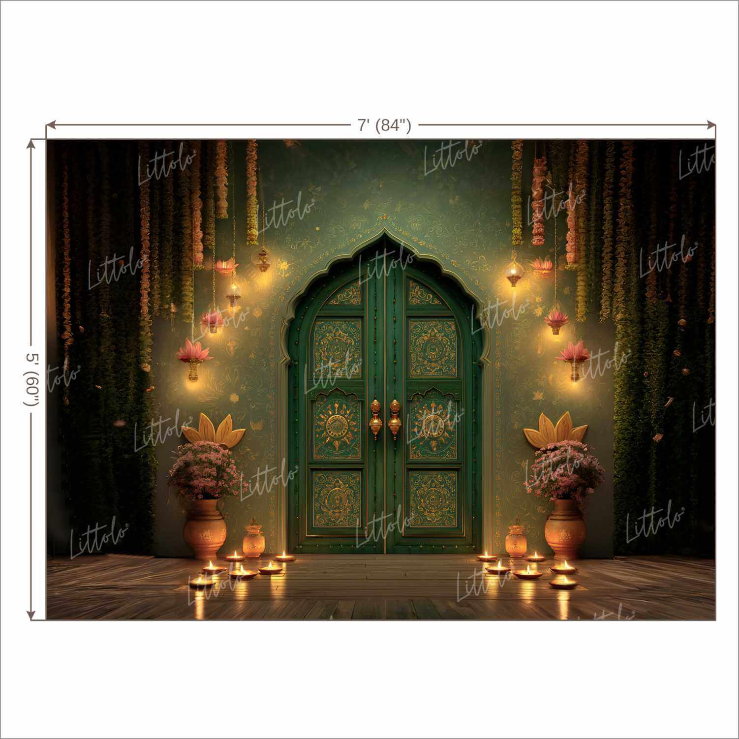 LB1561 Festive Diwali Backdrop