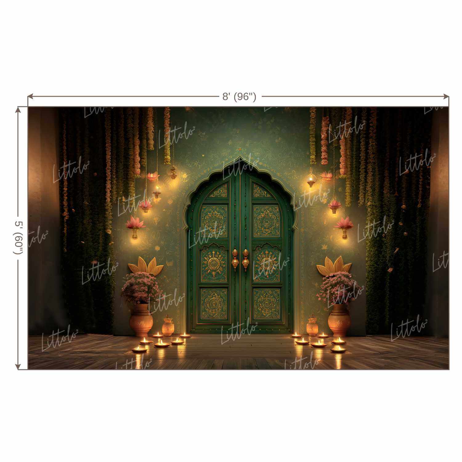 LB1561 Festive Diwali Backdrop