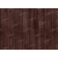 LB1561 Wooden Brown Plank Backdrop