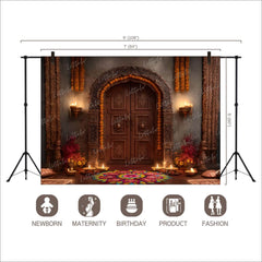 LB1562 Festive Diwali Backdrop