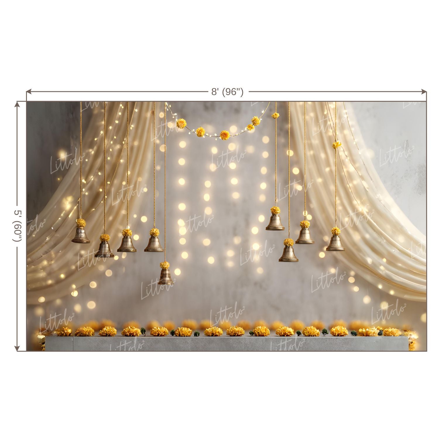 LB1564 Festive Diwali Backdrop