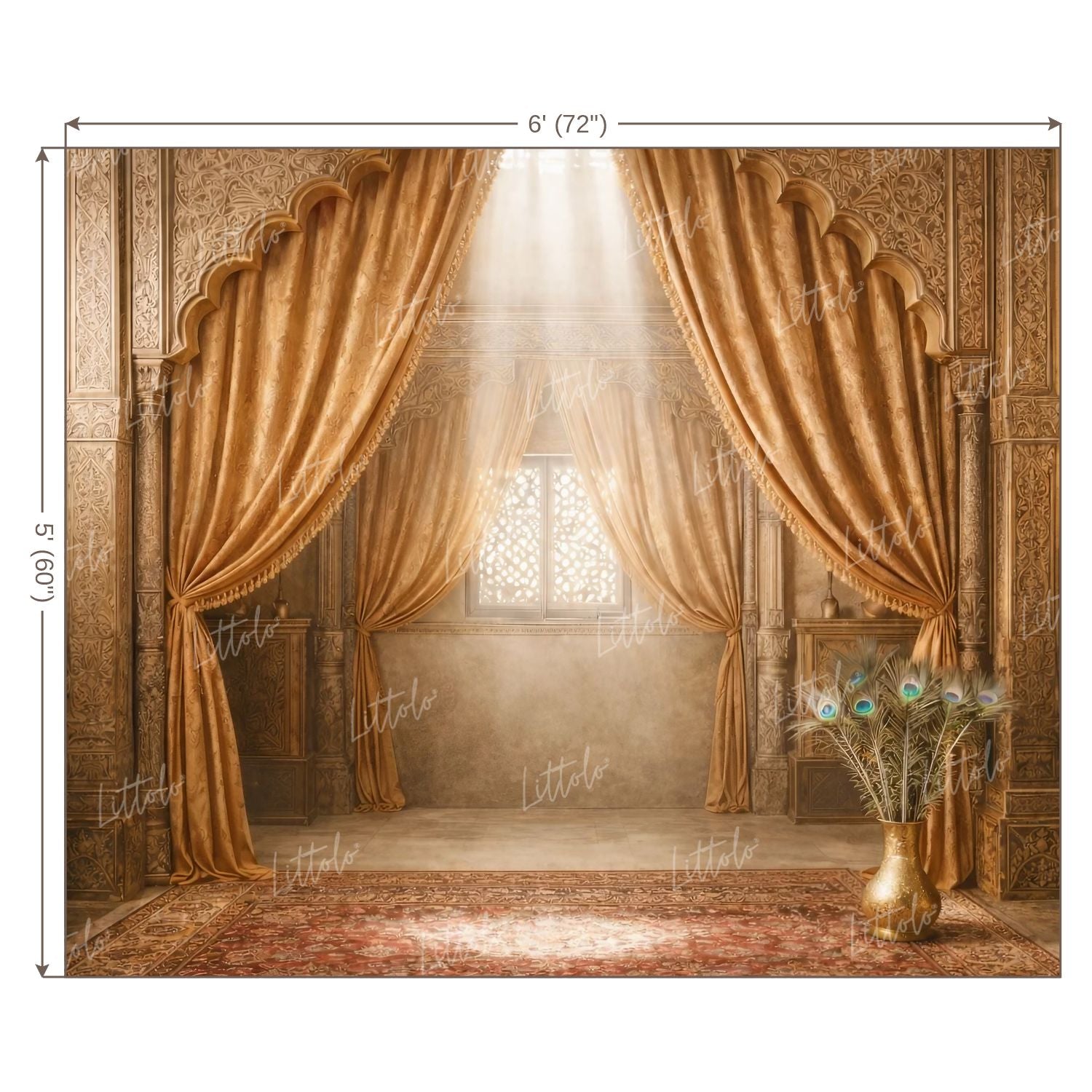 LB1570 Chhatrapati Shivaji Maharaj Backdrop