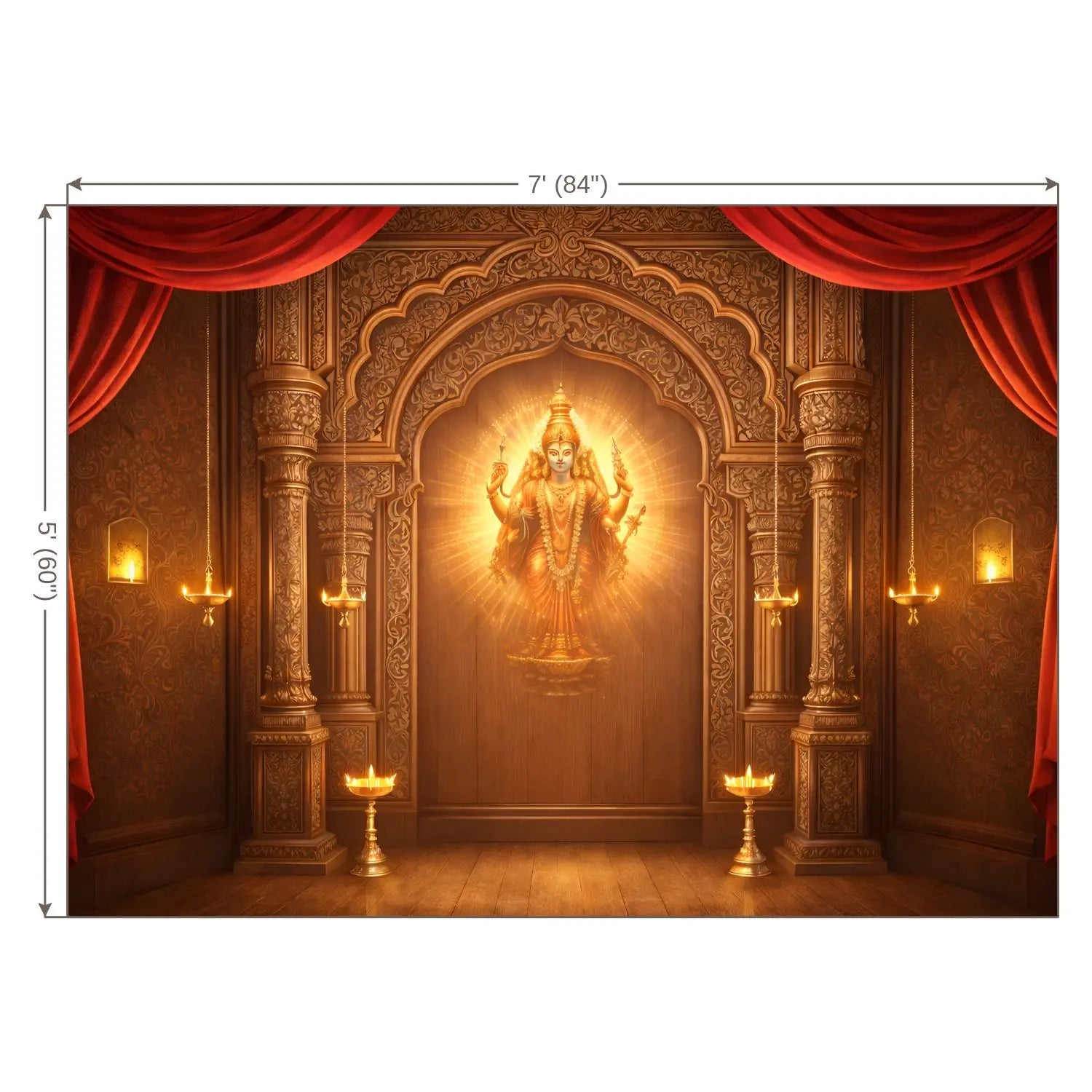 LB1572 Chhatrapati Shivaji Maharaj Backdrop