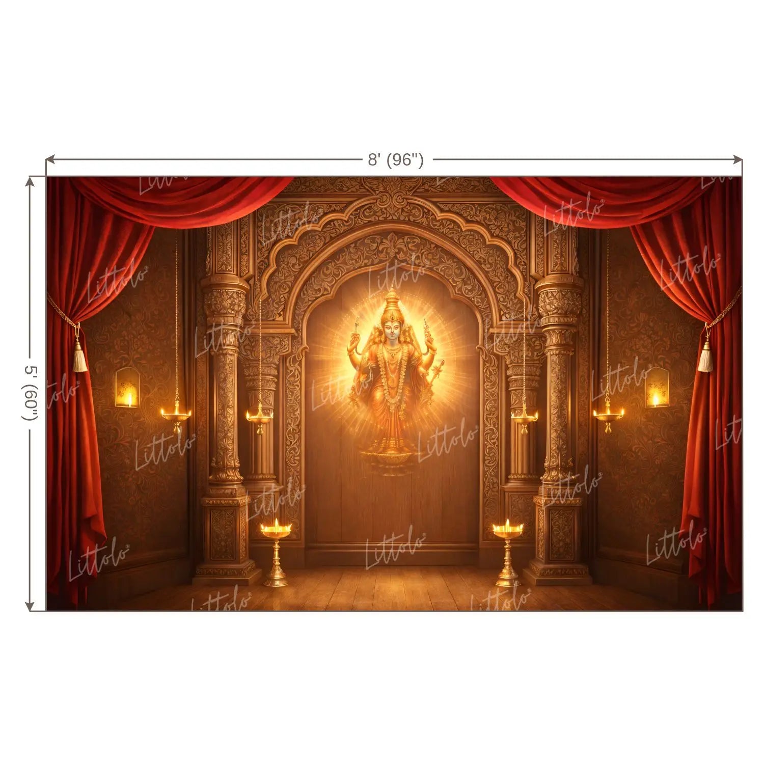 LB1572 Chhatrapati Shivaji Maharaj Backdrop