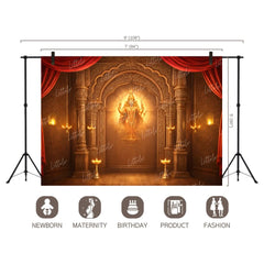 LB1572 Chhatrapati Shivaji Maharaj Backdrop