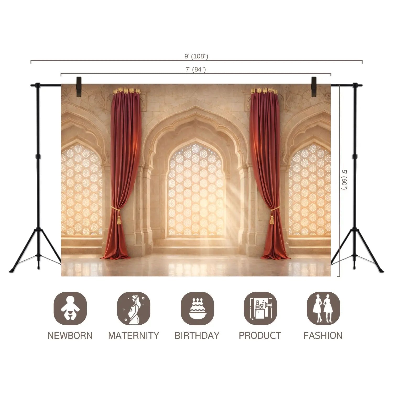 LB1573 Chhatrapati Shivaji Maharaj Backdrop