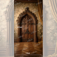 LB1574 Royal Heritage Palace Door Maternity Backdrop