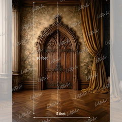 LB1574 Royal Heritage Palace Door Maternity Backdrop