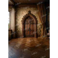 LB1574 Royal Heritage Palace Door Maternity Backdrop