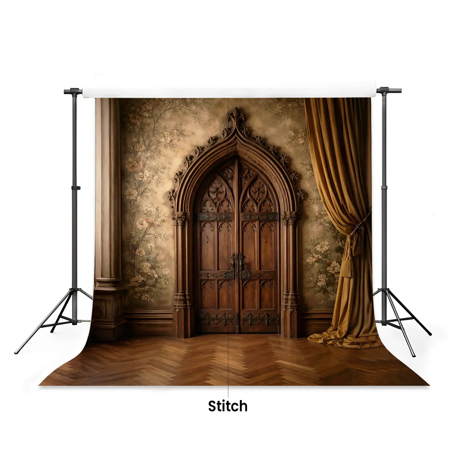 LB1574 Royal Heritage Palace Door Maternity Backdrop