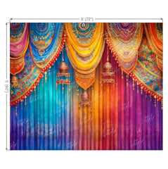 LB1578 Holi Festival Backdrop