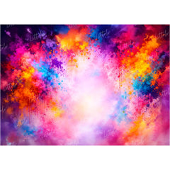 LB1581 Holi Festival Backdrop