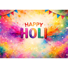 LB1583 Holi Festival Backdrop