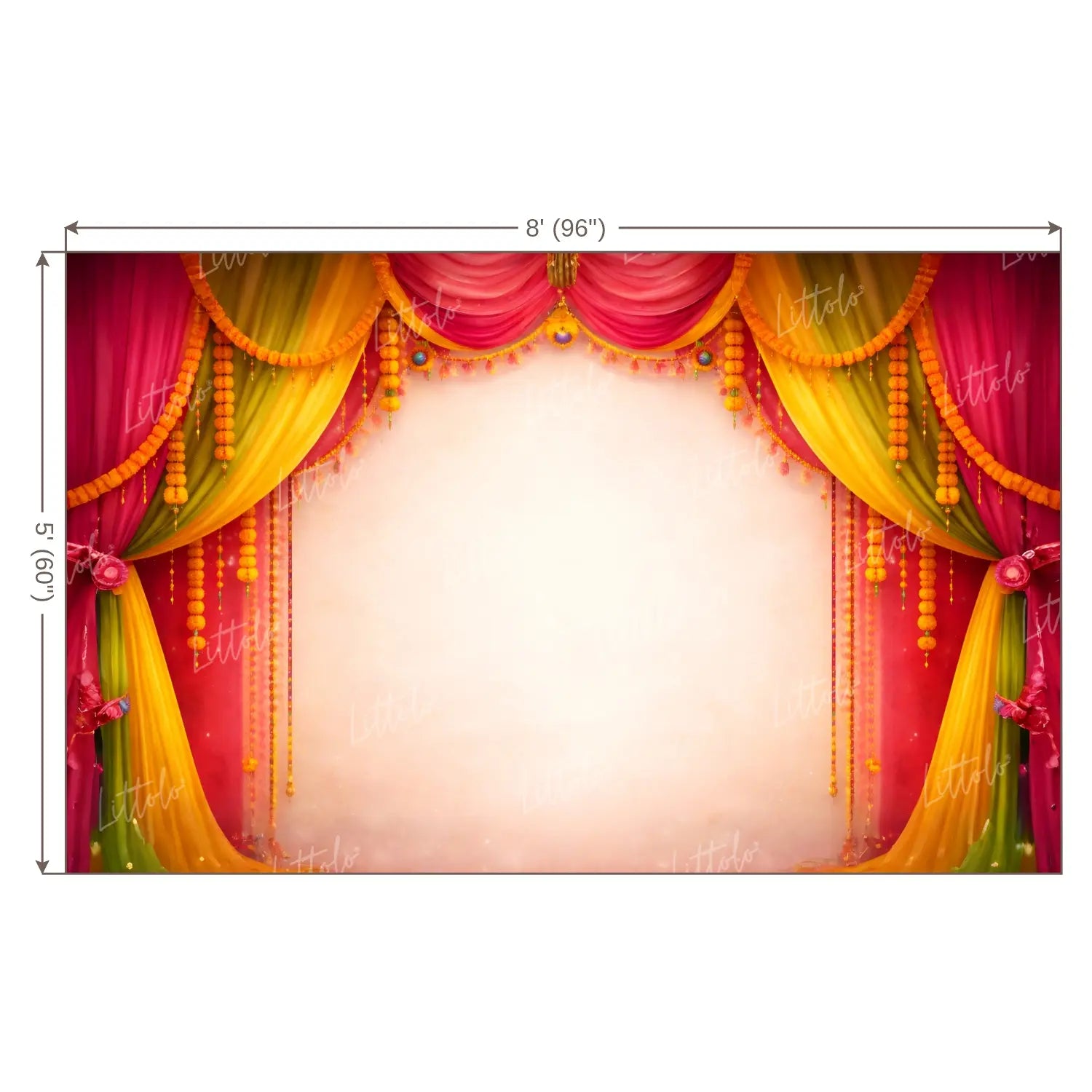 LB1584 Holi Festival Backdrop