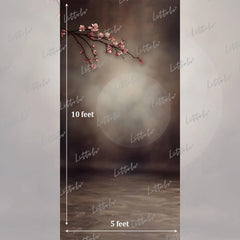 LB1589 Moody Moonlight Blossom Maternity Backdrop