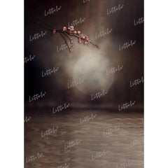 LB1589 Moody Moonlight Blossom Maternity Backdrop
