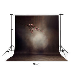 LB1589 Moody Moonlight Blossom Maternity Backdrop