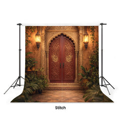 LB1594 Luxury Arabian Archway Moroccan Palace Maternity Backdrop