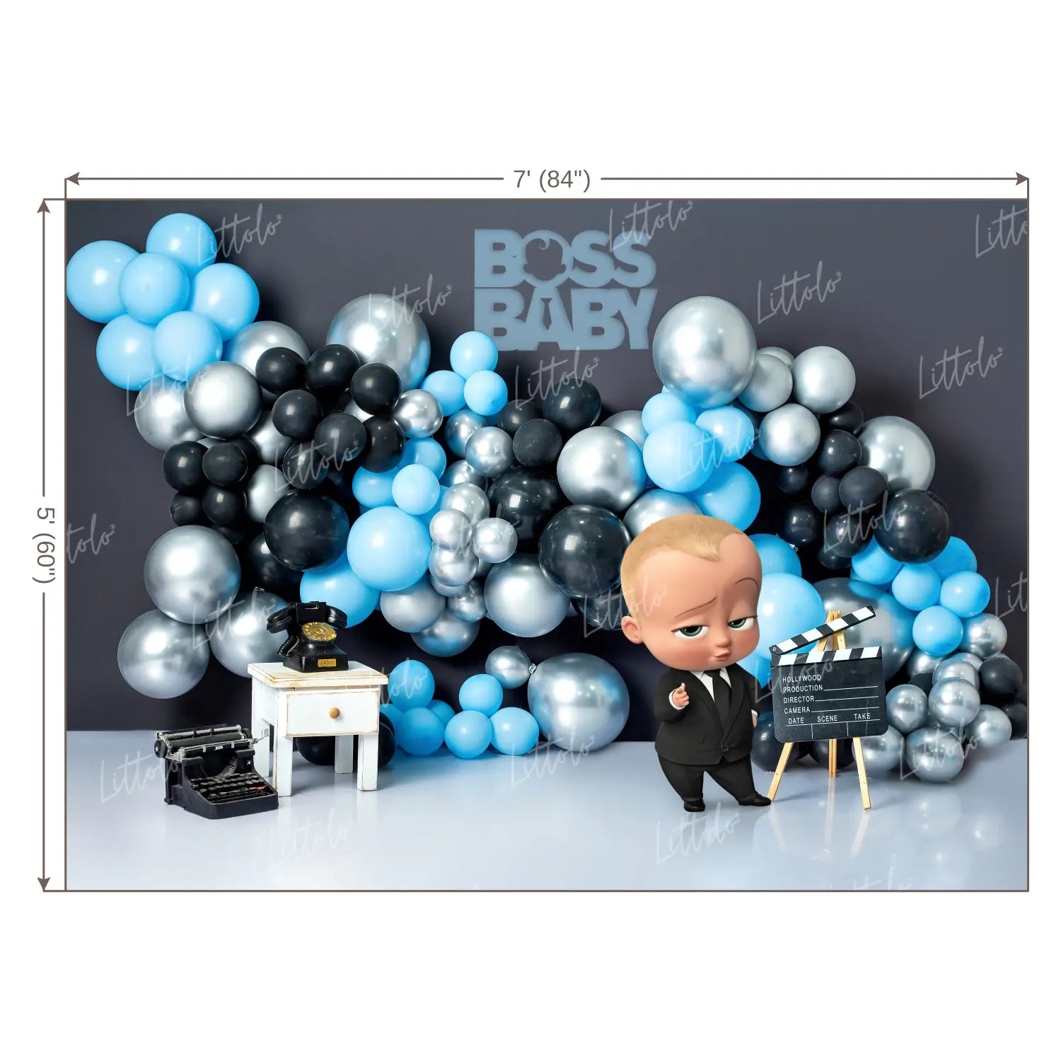 LB1611 Boss Baby Backdrop