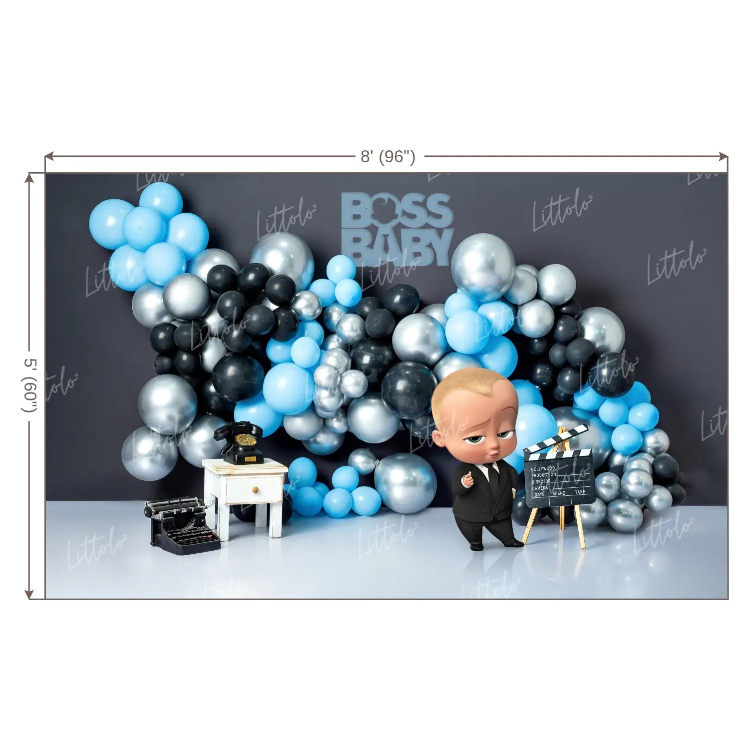 LB1611 Boss Baby Backdrop