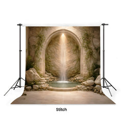 LB1612 Celestial Waterfall Retreat Maternity Backdrop