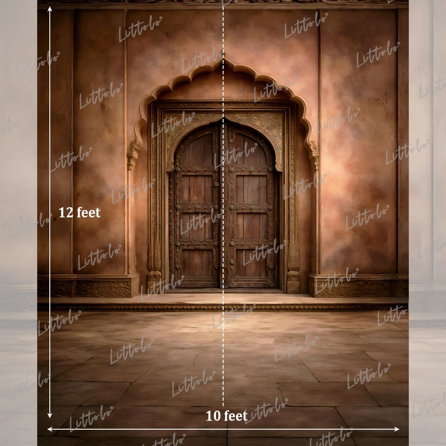LB1614 Classic Maharaja Entrance Maternity Backdrop