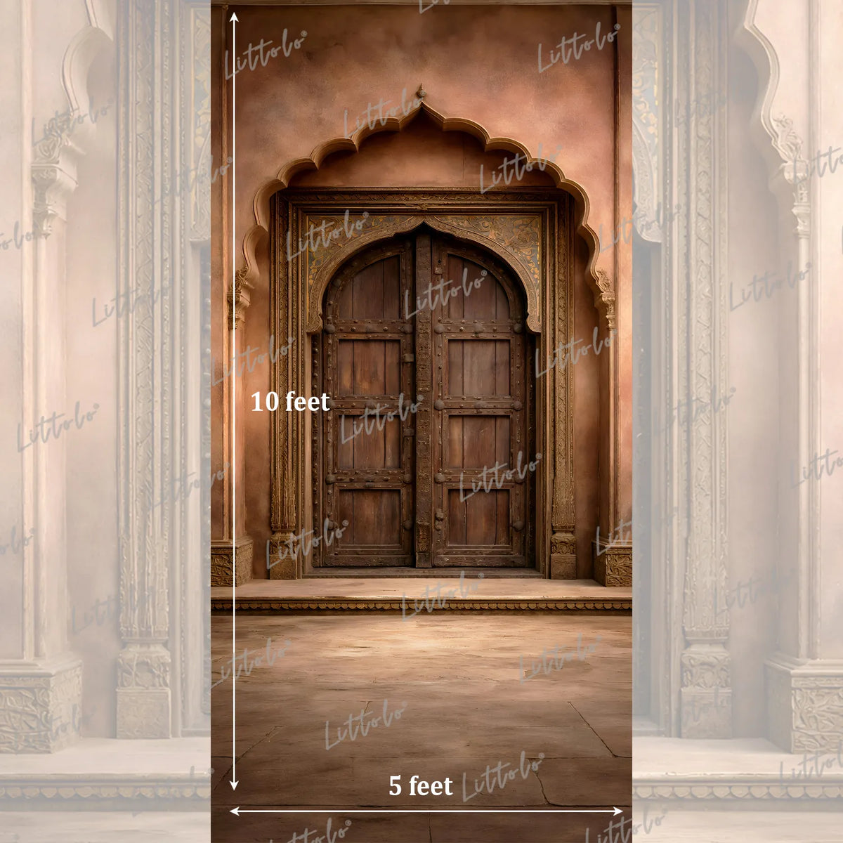 LB1614 Classic Maharaja Entrance Maternity Backdrop