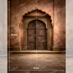LB1614 Classic Maharaja Entrance Maternity Backdrop