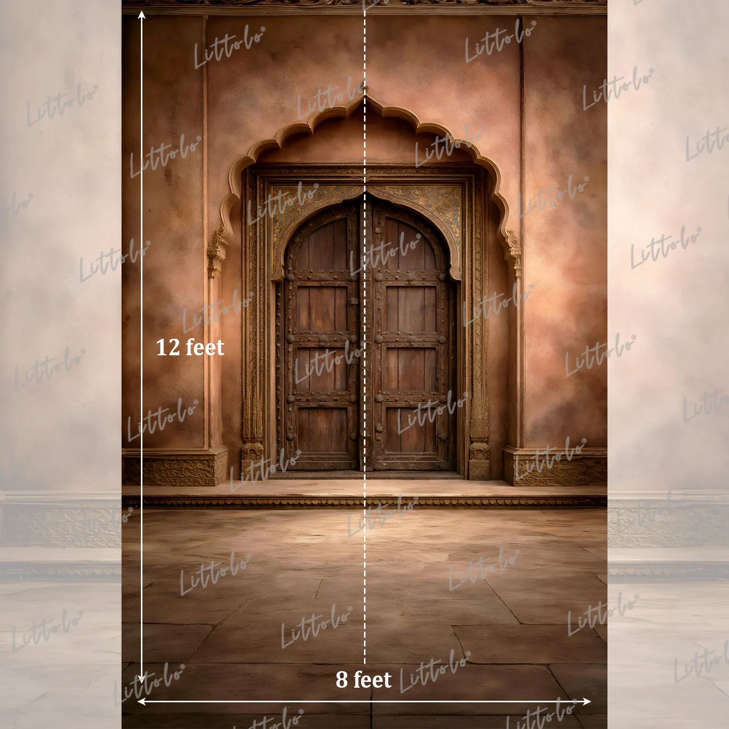 LB1614 Classic Maharaja Entrance Maternity Backdrop