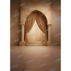 LB1616 Graceful Veil Arch Maternity Backdrop